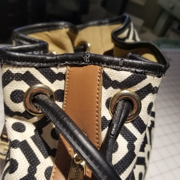 Spartina 449 "Pender" Color Block Drawstring Tote - Picture 11 of 16